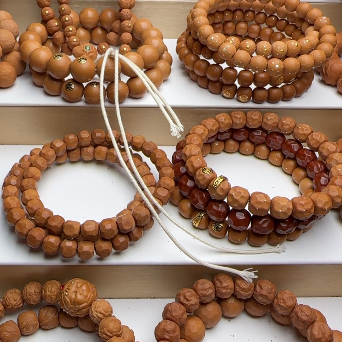 大***海猴头核桃手串马生肖