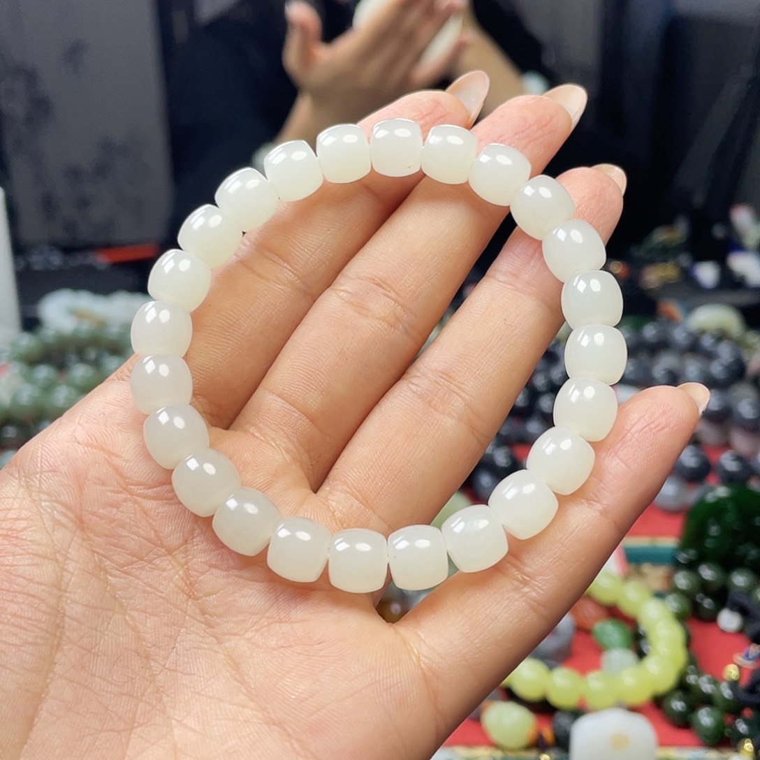 和田玉手链未镶嵌