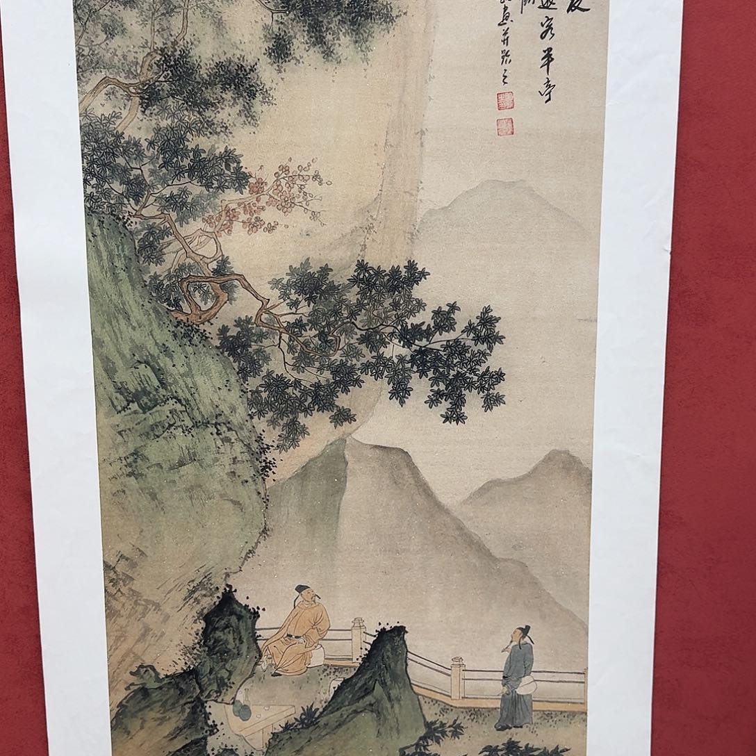 国画国画作品三尺