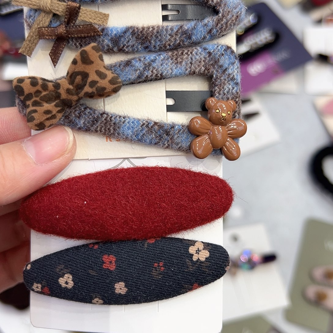 达****布艺非金属2对拜拜夹