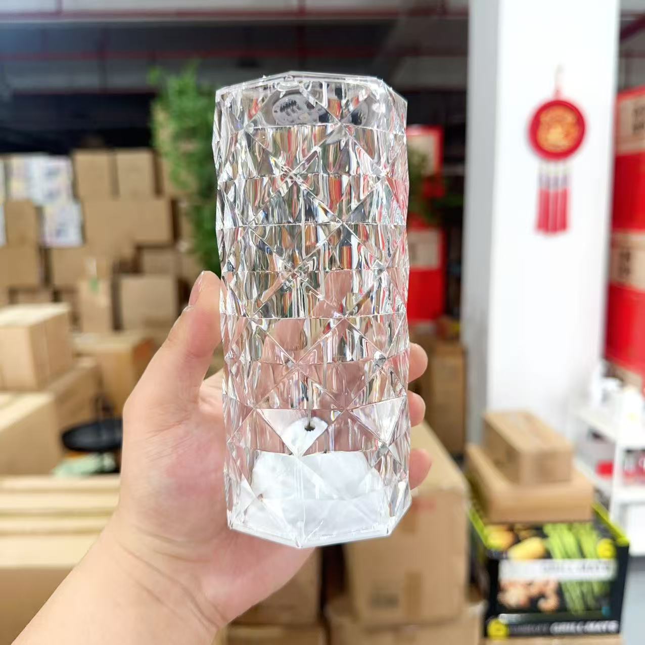 定制款！小号水晶氛围灯台灯