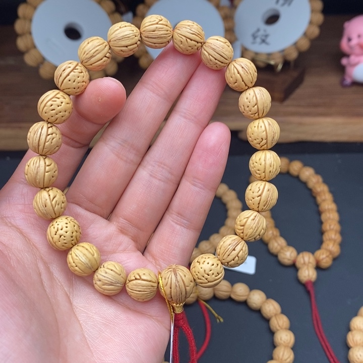 文玩核桃手串金豆11.5宽……..