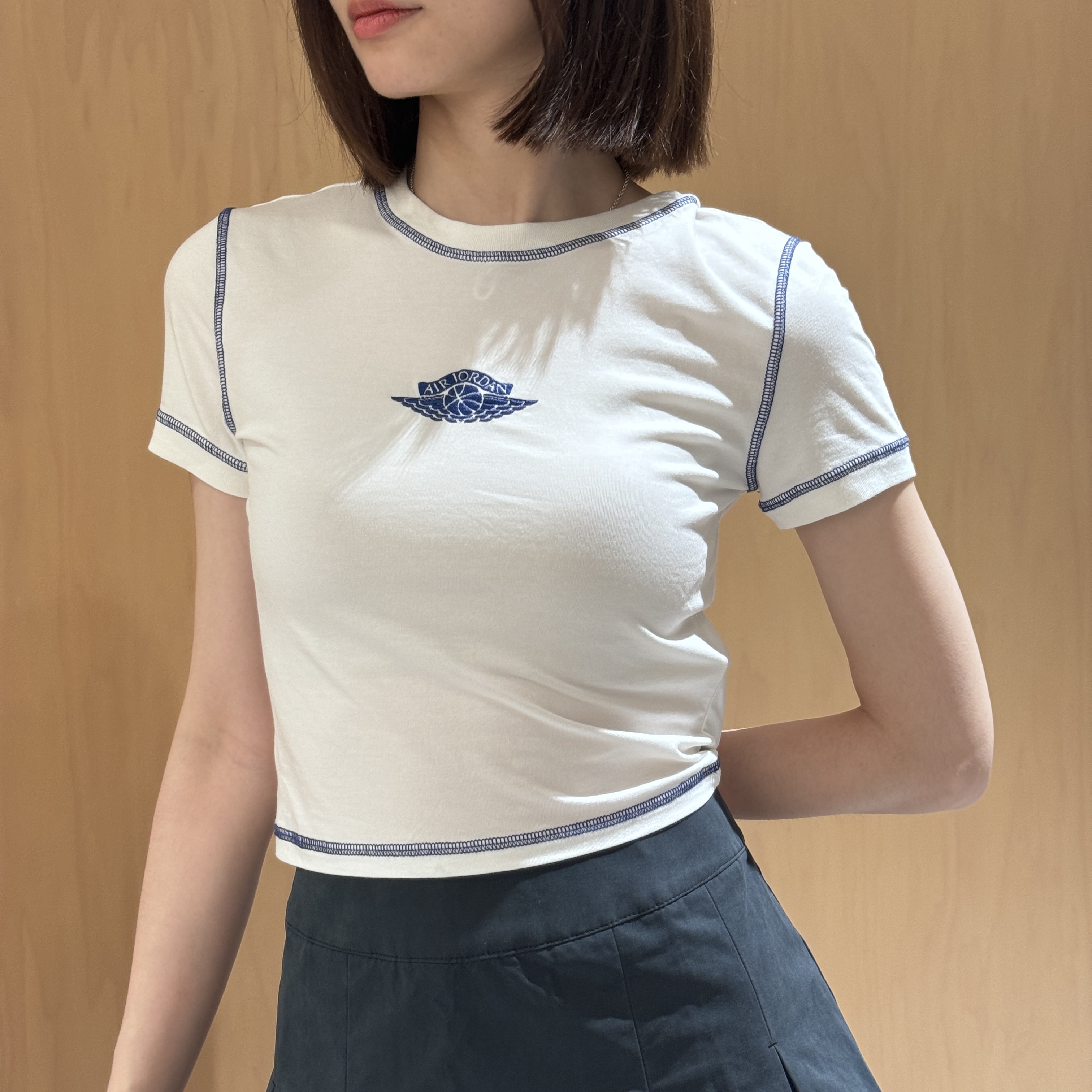 AS W J SS SLM CRP GFX TEE运动T恤IB2921-133