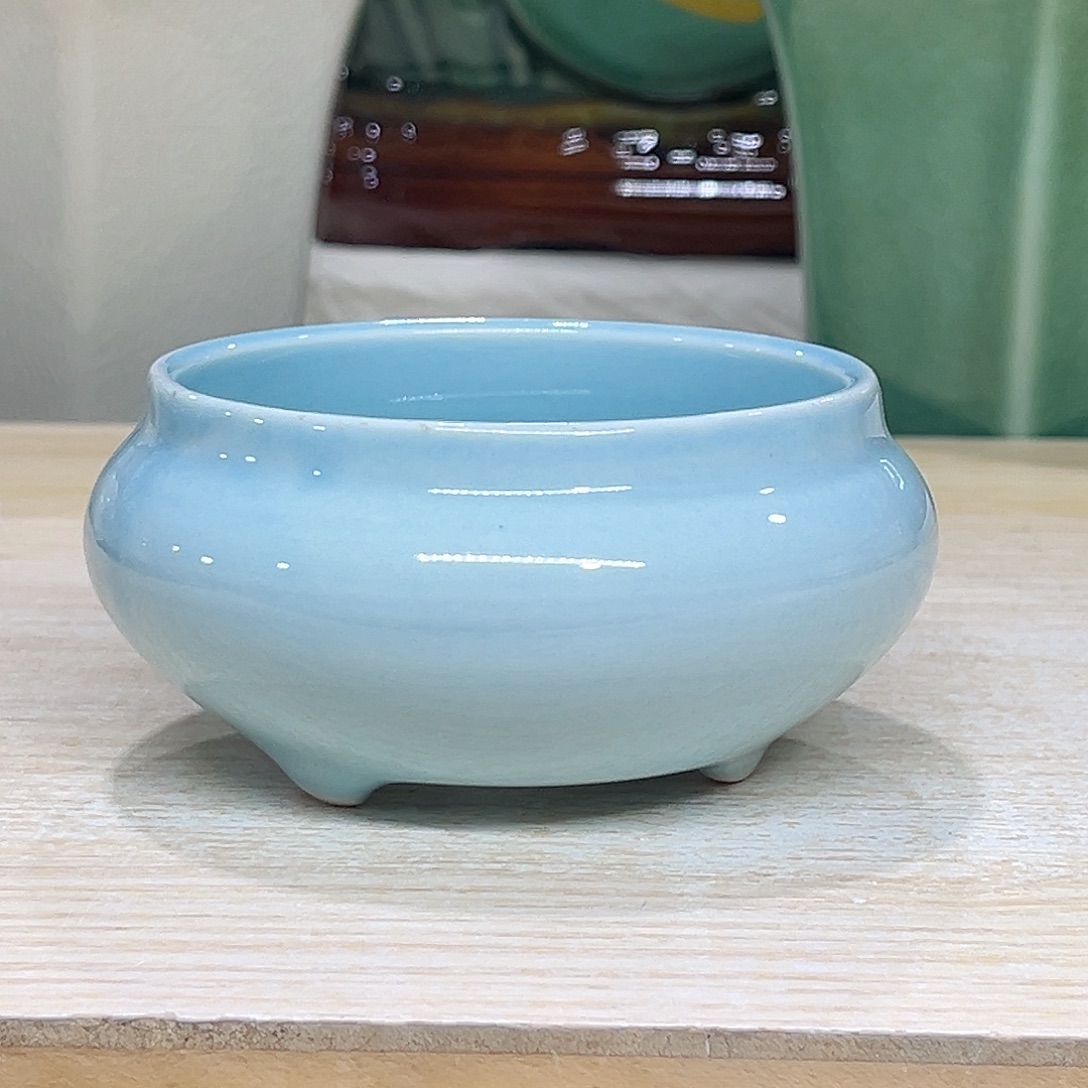 陶瓷绿植多肉微瑕花盆口径8*5