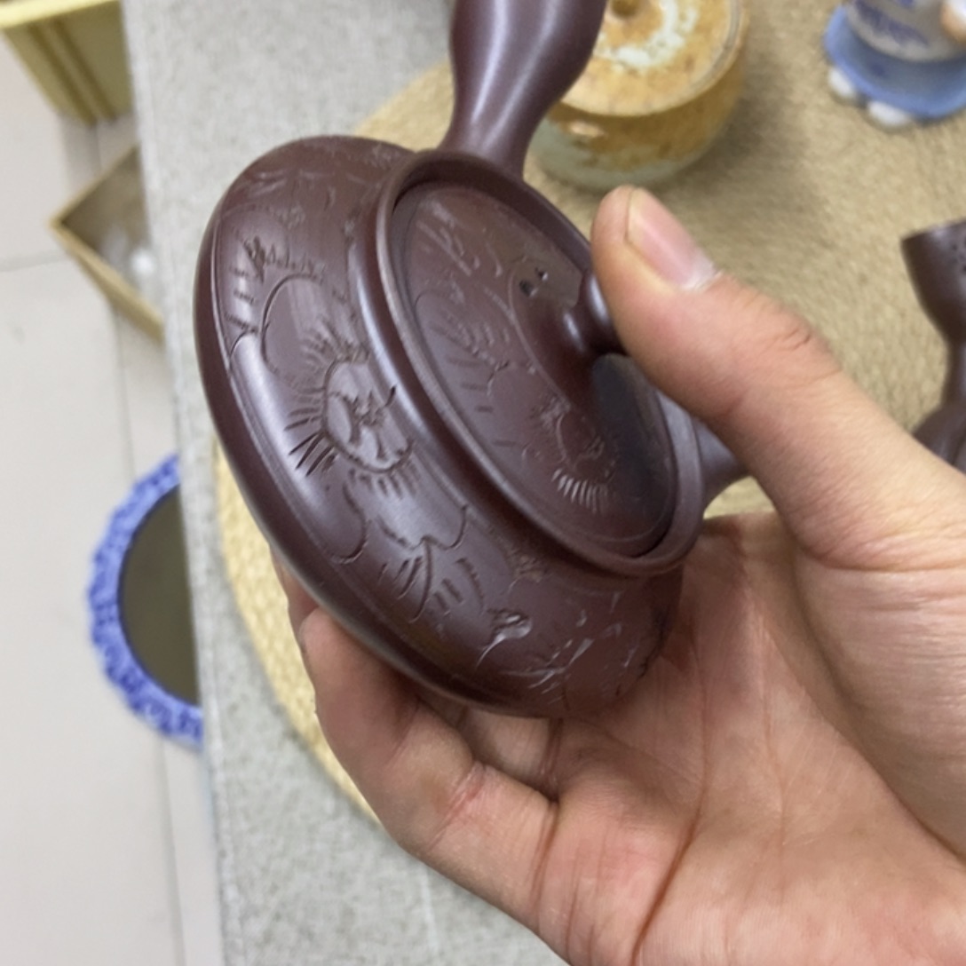 紫砂茶盏s****8小姐妹带给客户最好看很多个