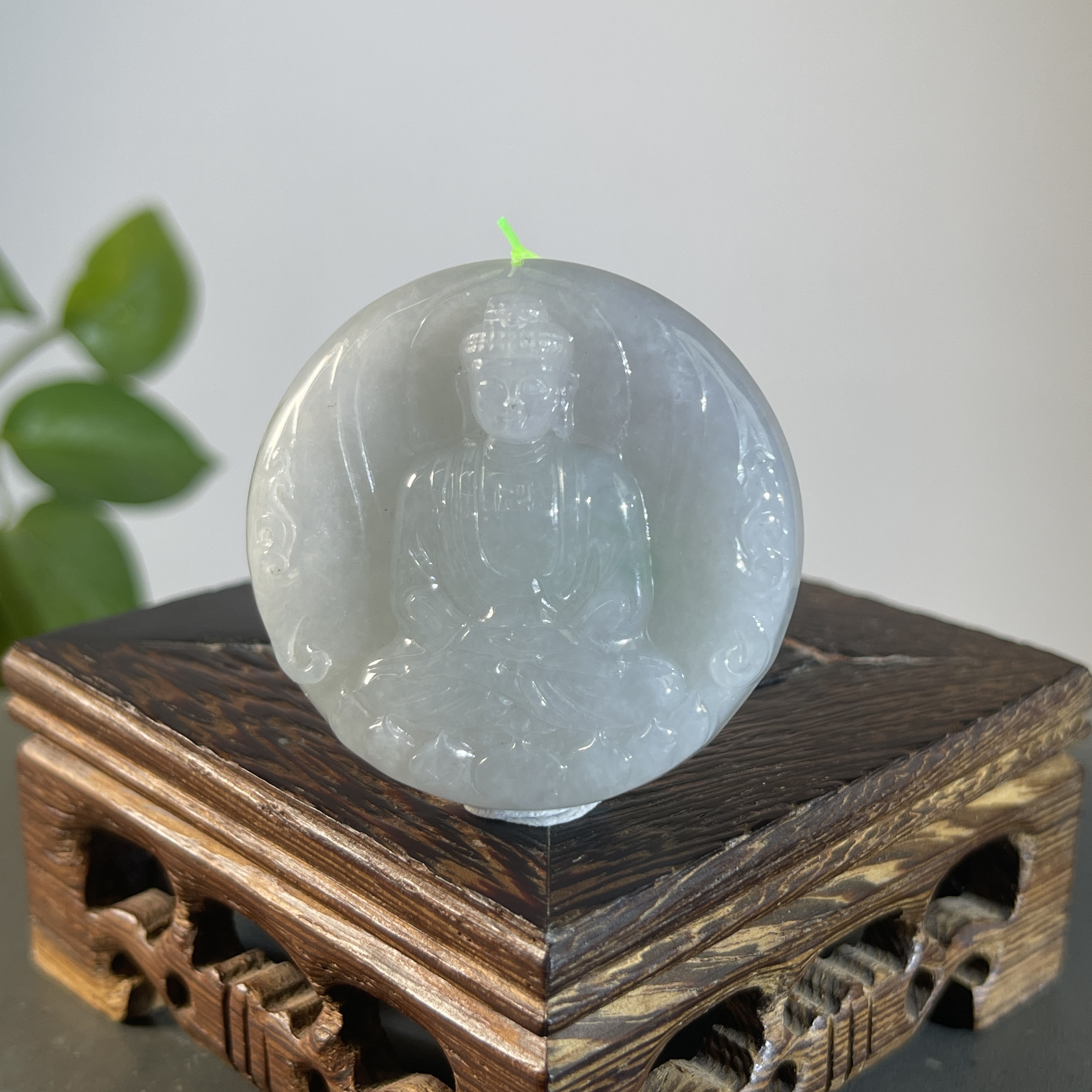 JYB29-56  天然缅甸A货翡翠  大日如来