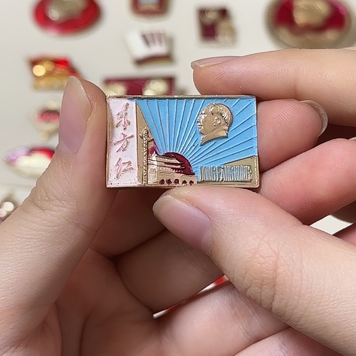红色收藏直播像章