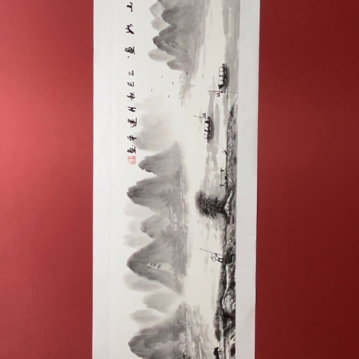 国画精品手绘作品