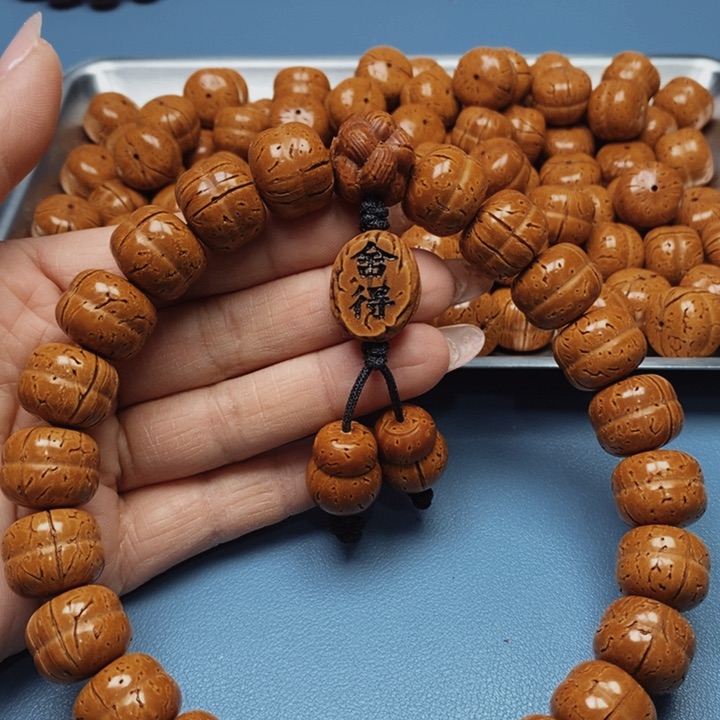 桃核手持汉堡16花皮色差21颗