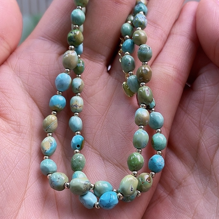 未镶嵌绿松石珠宝奇石