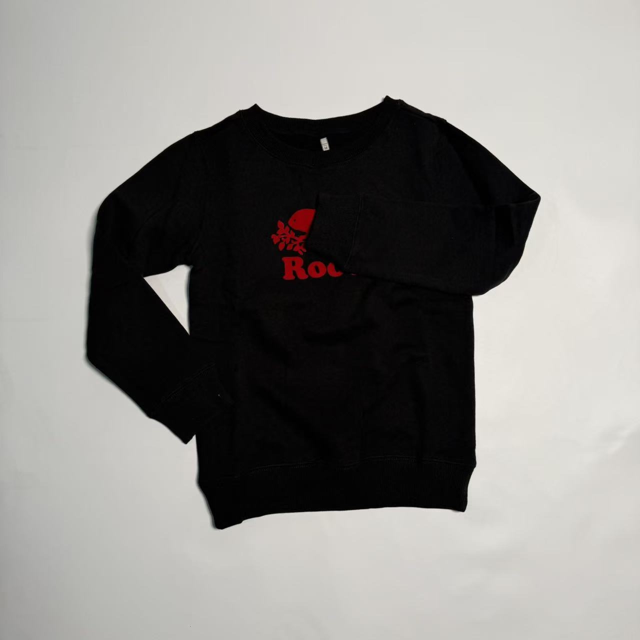 童装打底衫长袖保暖黑色套头卫衣秋冬印花不百搭圆领