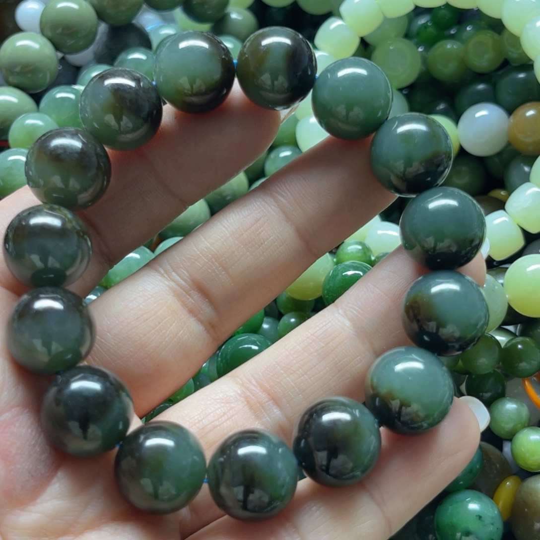 和田玉手链未镶嵌