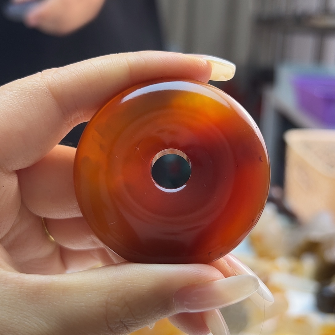 玛瑙/玉髓未镶嵌吊坠(不含链)