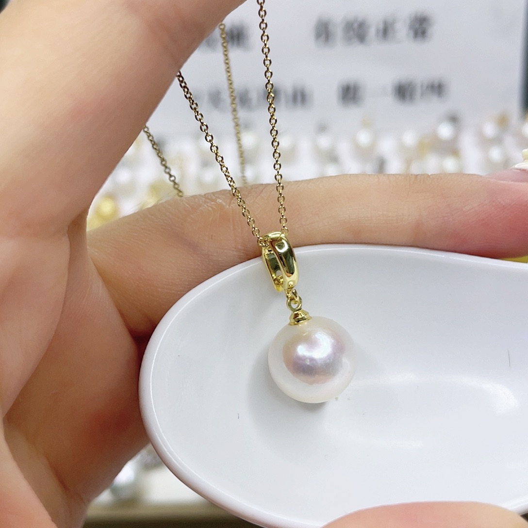 淡水珍珠合金吊坠(赠链)
