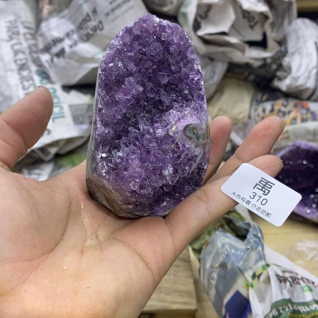 水晶未镶嵌珠宝半成品