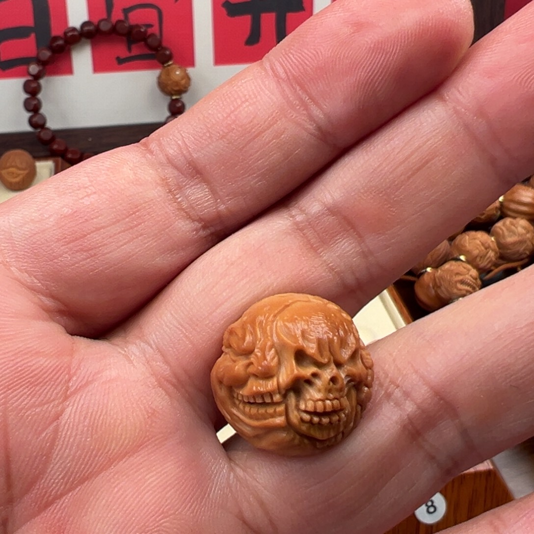 手串/手链核桃骷髅恶僧系列单颗194