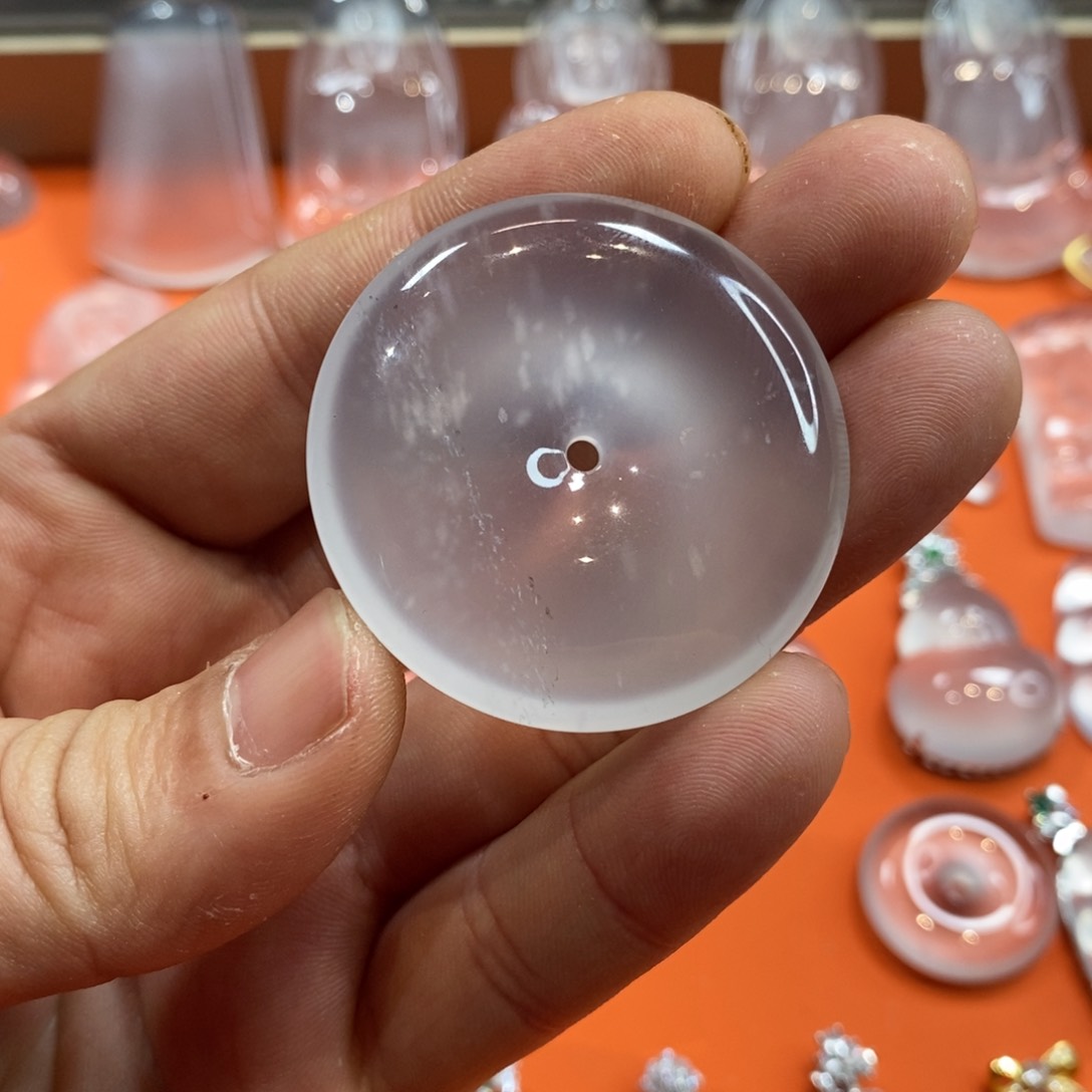 石英质玉吊坠未镶嵌j**.