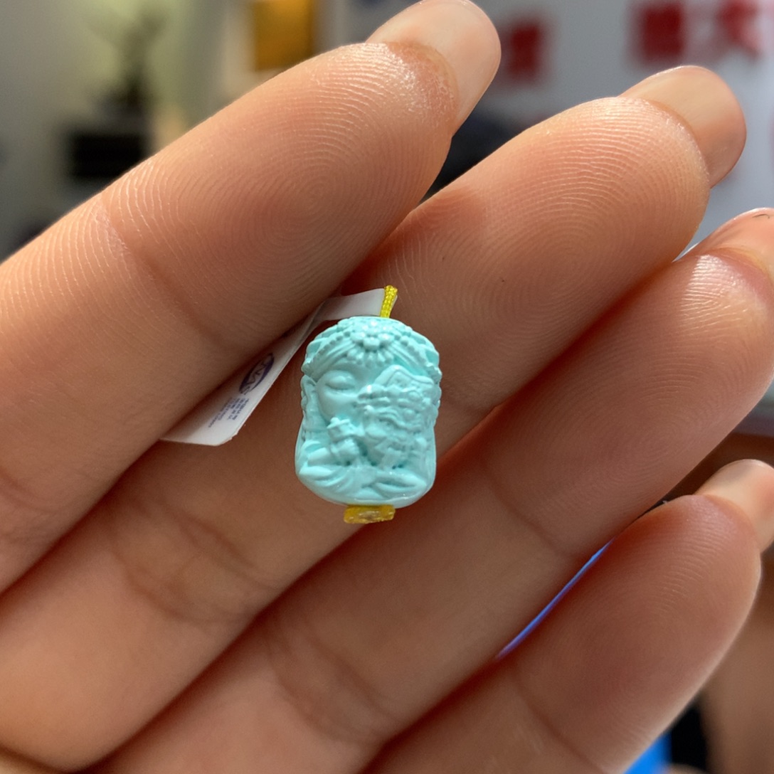 绿松石未镶嵌配饰