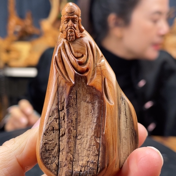 柏木（崖柏）手把件