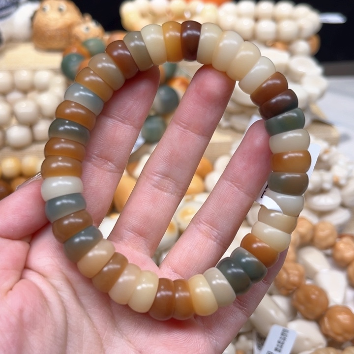 菩提根/象牙果手串碗肠1.23 56