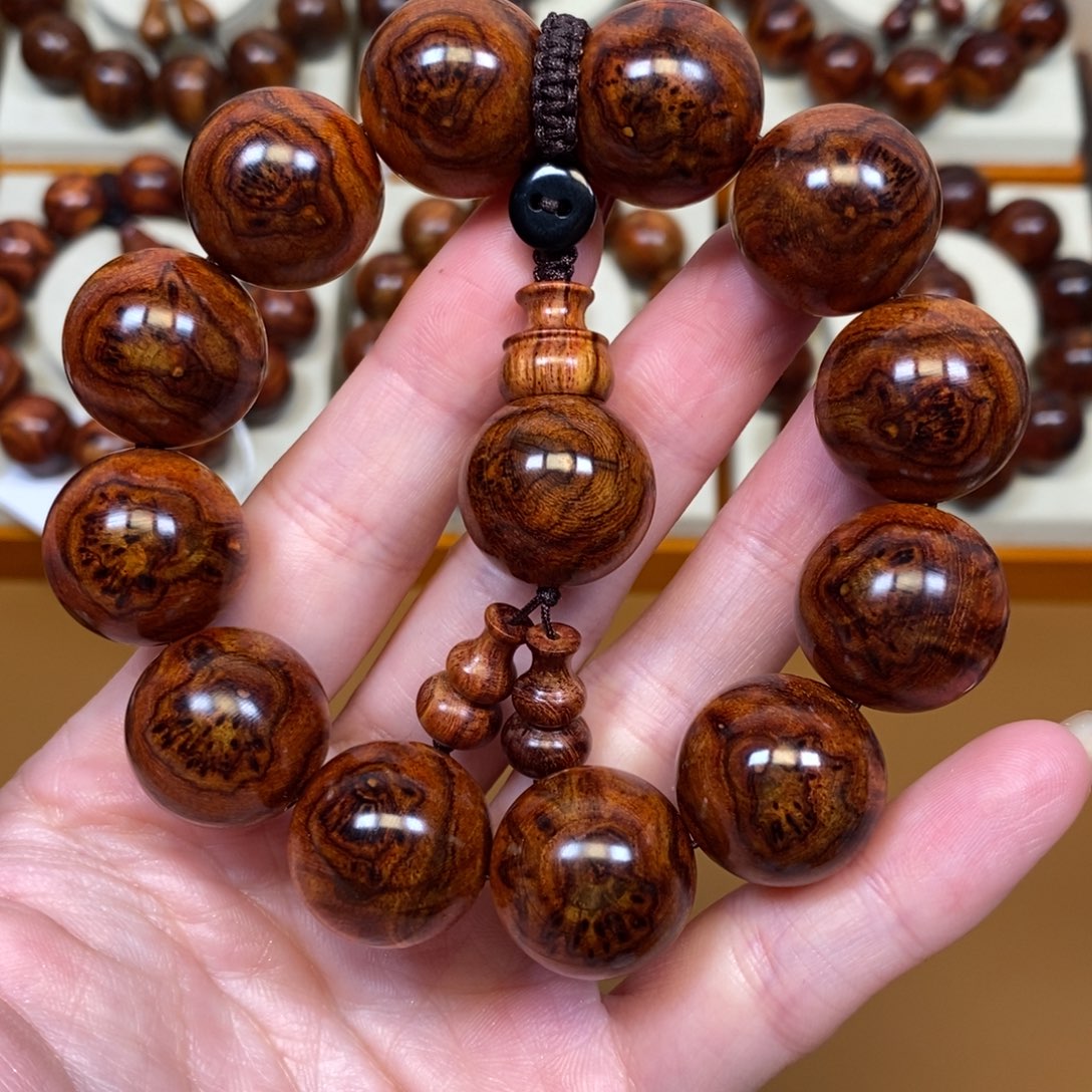 黄花梨/降香黄檀手串/手链海南黄花梨2