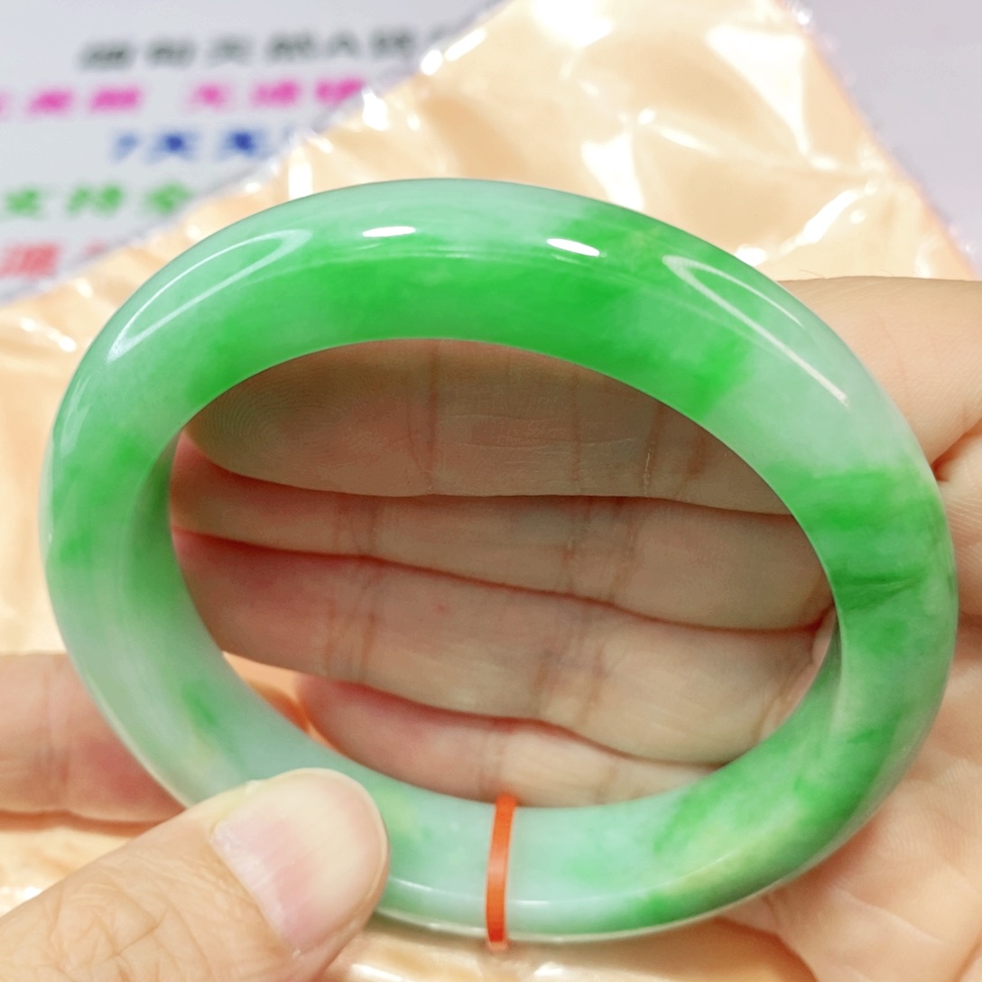 未镶嵌手镯翡翠57.2圈口正圈/性价比高