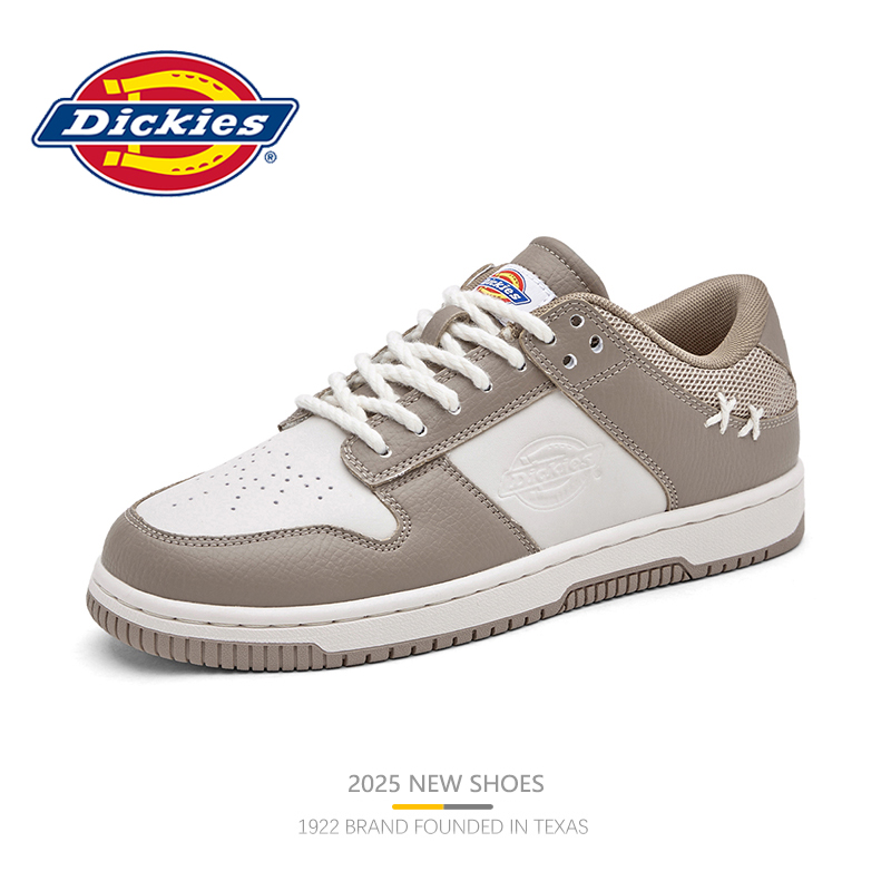 Dickies2025男士防滑百搭系带休闲低帮鞋透气复古运动鞋休闲板鞋