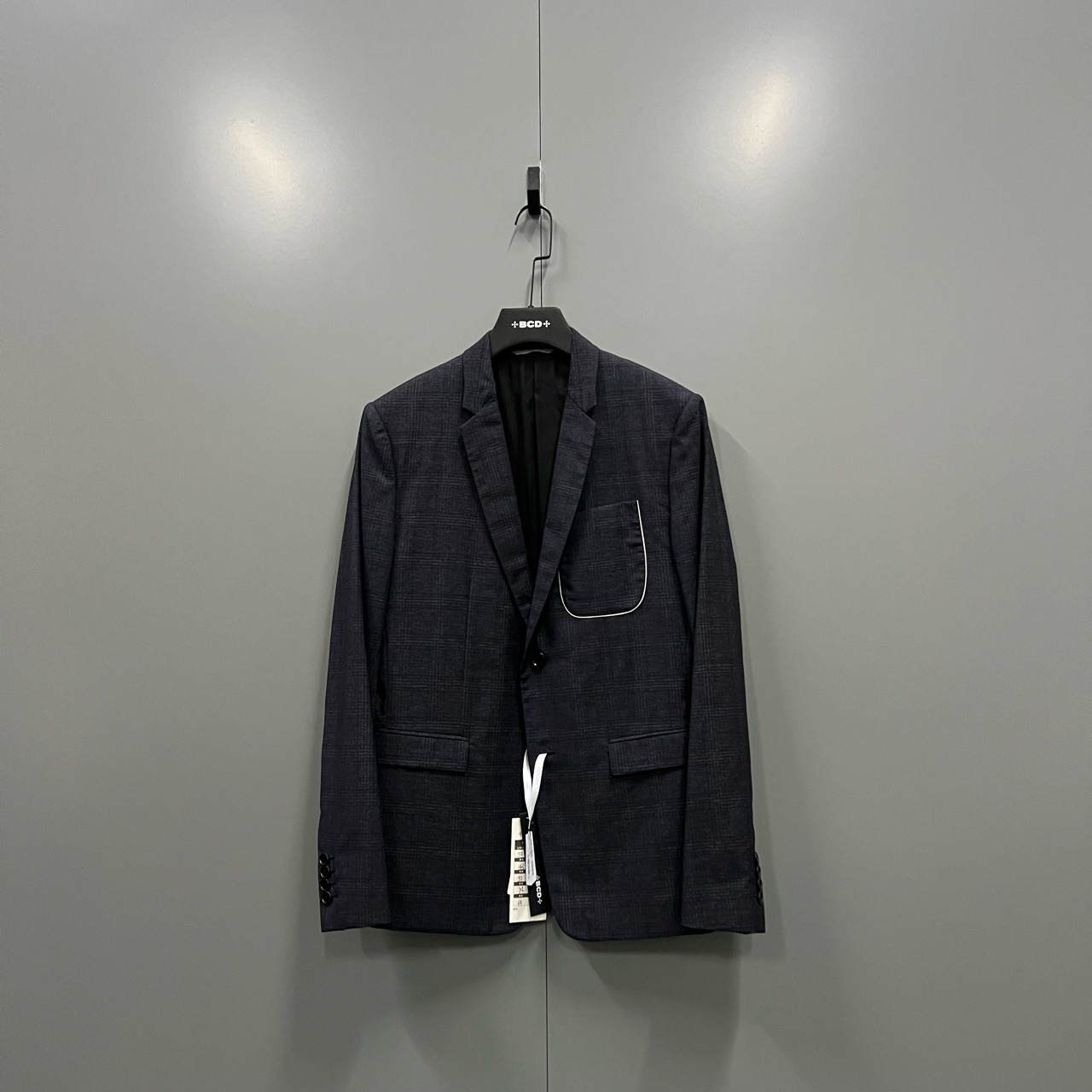 95新 DIOR/迪奥 （jp）121 格纹西服 50码/98新/