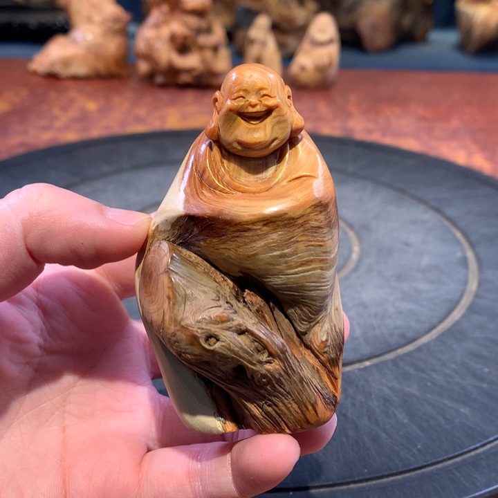 柏木（崖柏）根雕摆件