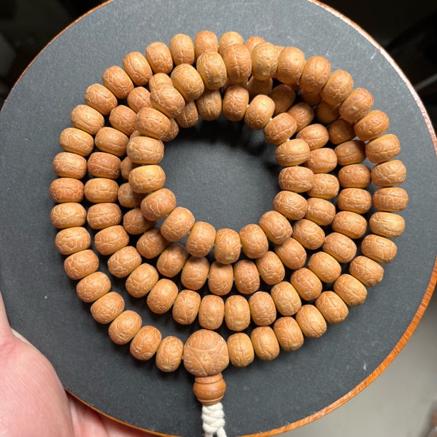 尼泊尔凤眼菩提精工藏式尺寸12.5mm110颗