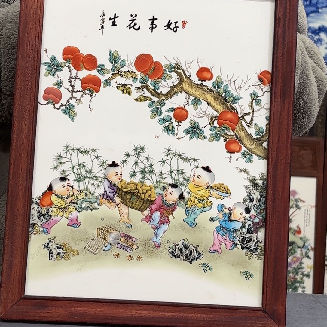 陶瓷版画景德镇陶瓷瓷板画