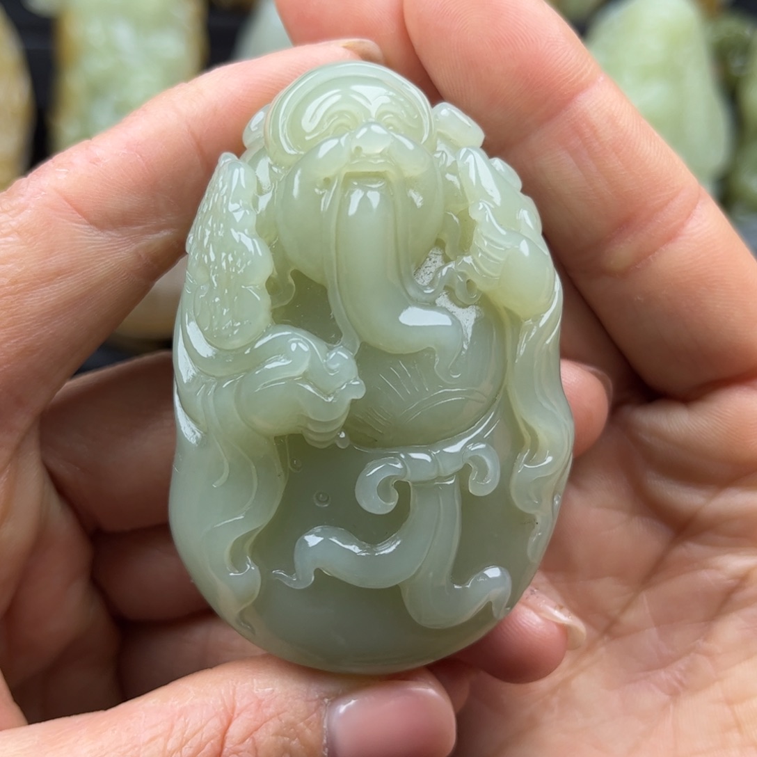 和田玉未镶嵌摆件