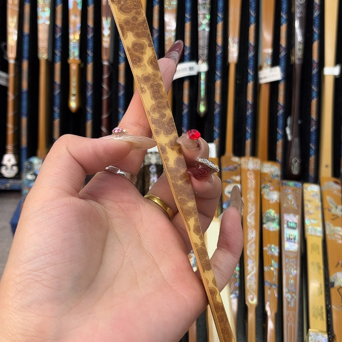 扇子P****t纯手工制作工艺