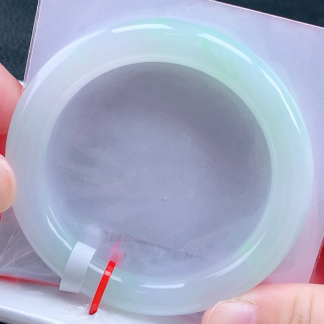 未镶嵌手镯（圆镯）翡翠55圈