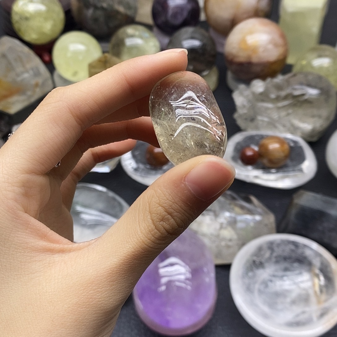 珠宝半成品未镶嵌水晶118水晶石