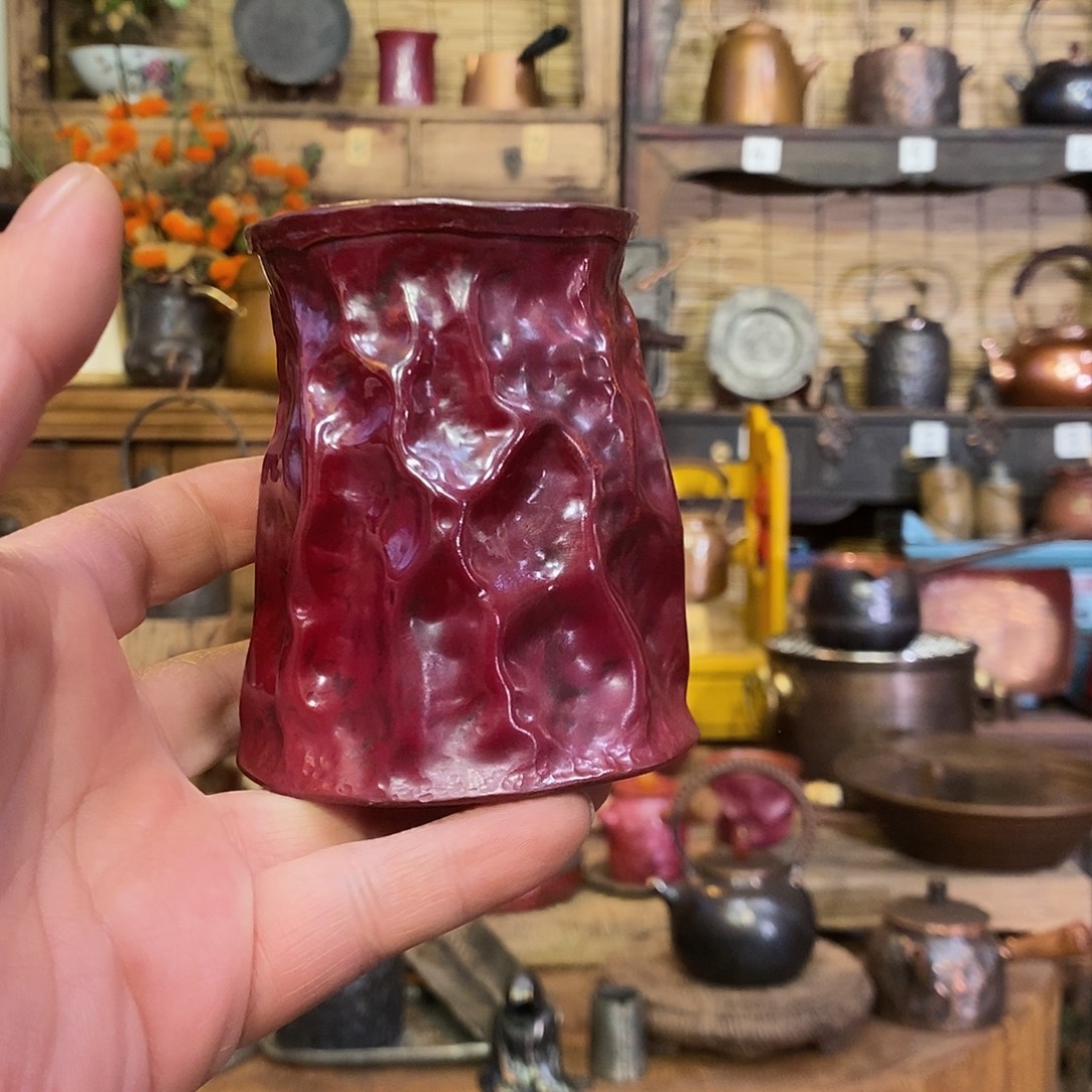 今语择物 紫铜小建水