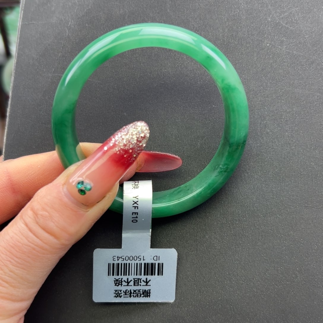 石英质玉未镶嵌手镯秀秀53.8