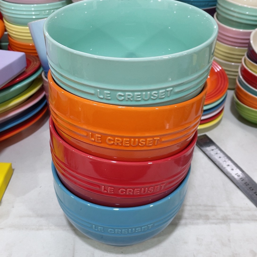 瓷微瑕陶瓷餐具家用 两个