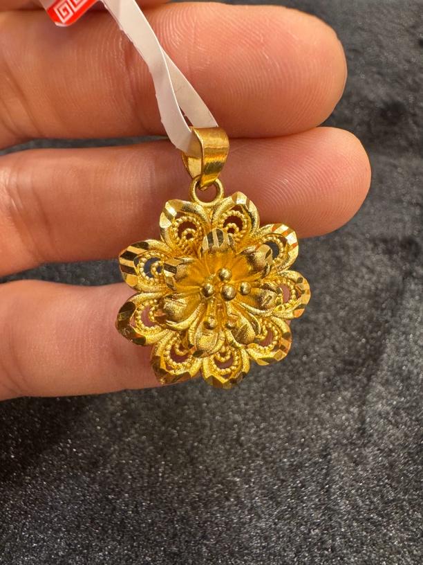 DFZ152  紫荆花吊坠