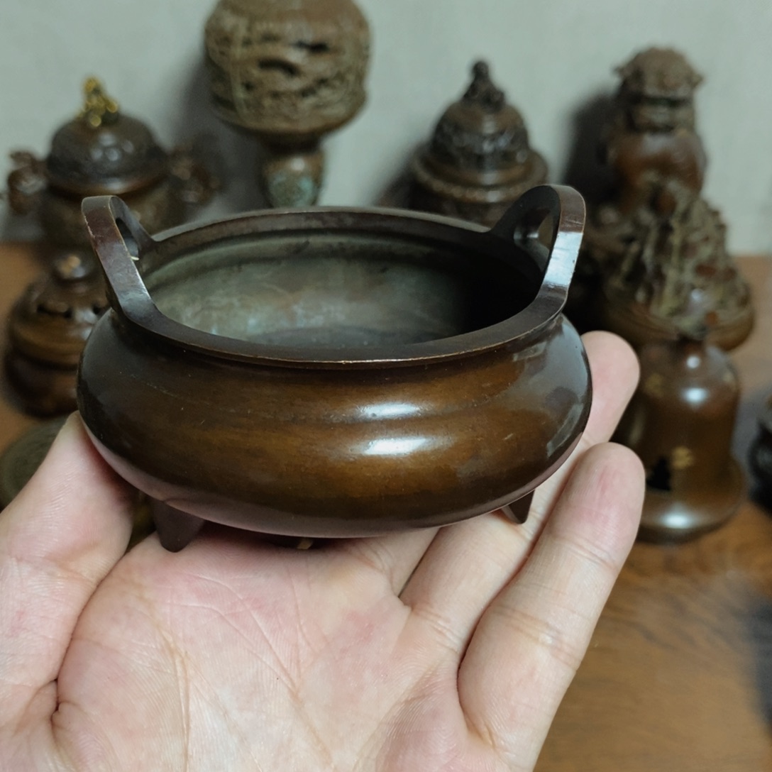 铜盛世铜炉铜器香炉工艺品