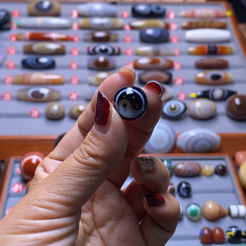 【闪购商品】玛瑙/玉髓珠宝半成品未镶嵌张*