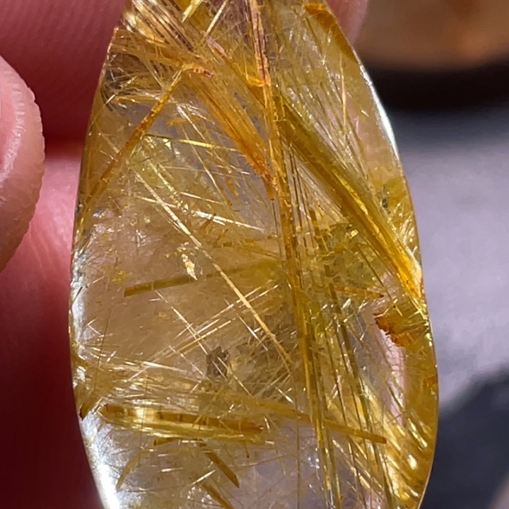 黑***配未镶嵌发晶颈饰钛