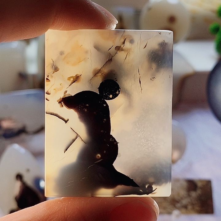 玛瑙/玉髓颈饰足银镀金镶嵌