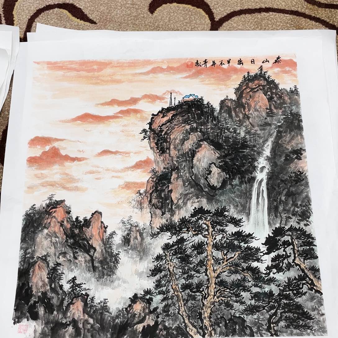 国画蘆*堂青松老师作品2222222