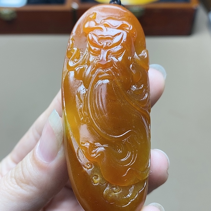 和田玉挂件未镶嵌F