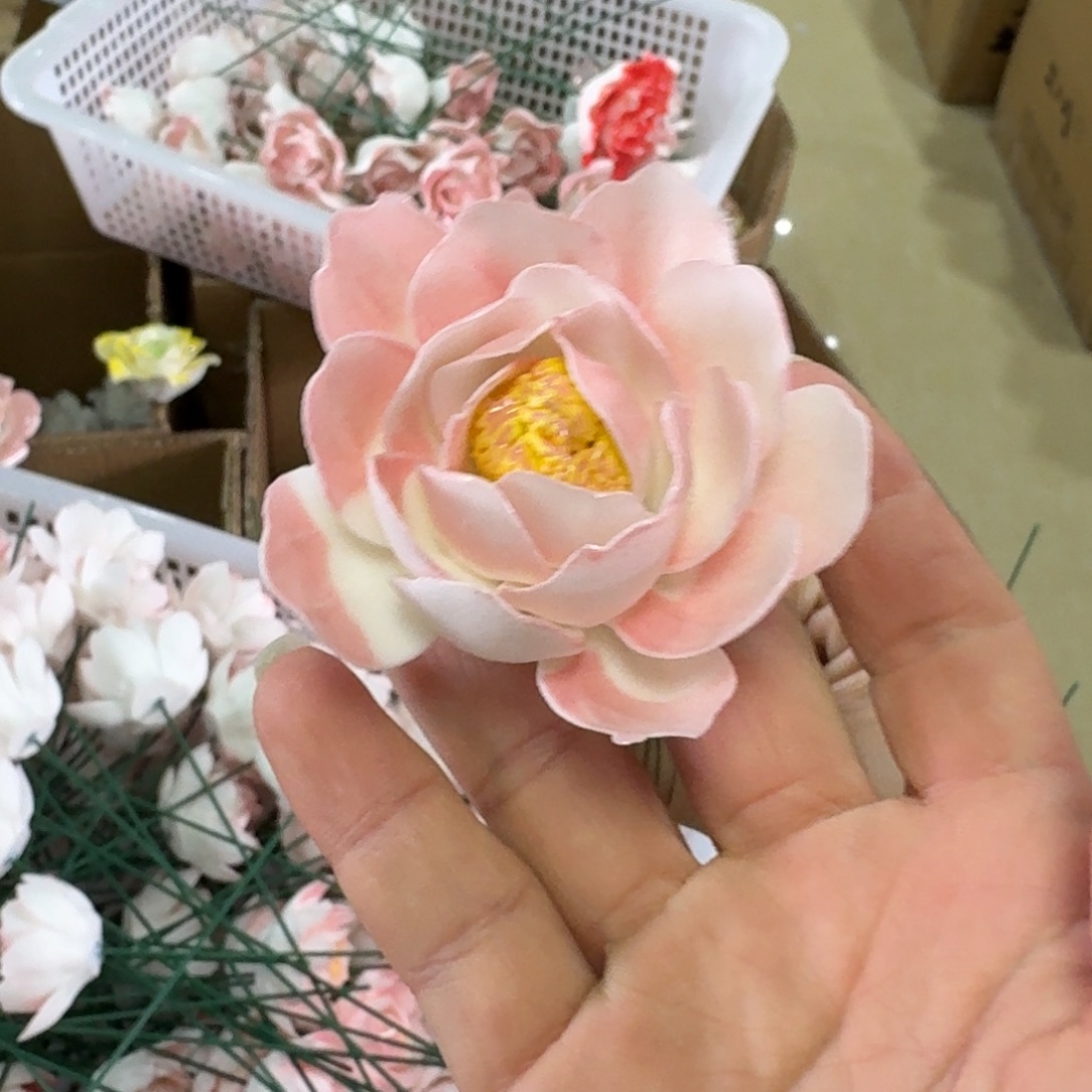 陶瓷花拍满20元发货，退款拉黑