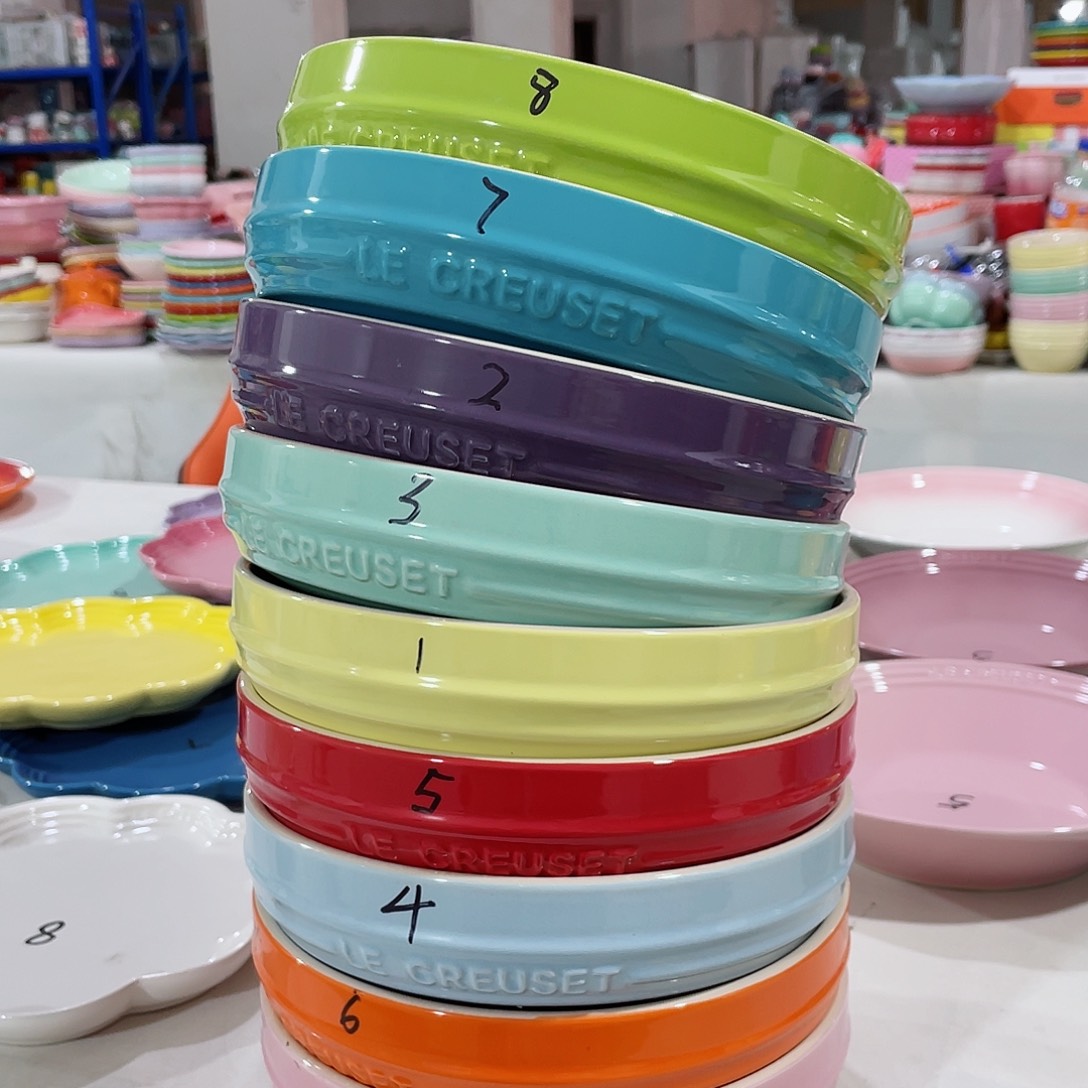 瓷片微瑕陶瓷餐具家用 两个精品