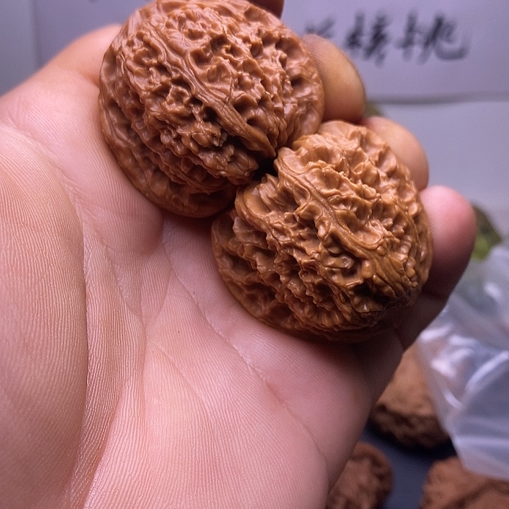 吊坠猴头核桃文玩核桃南将士狮子头