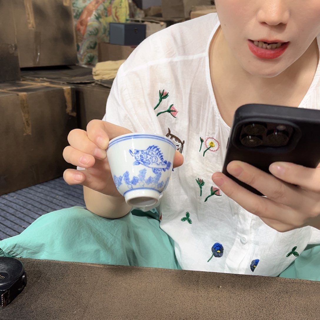 摆件/////景德镇陶瓷瓷器。杯。