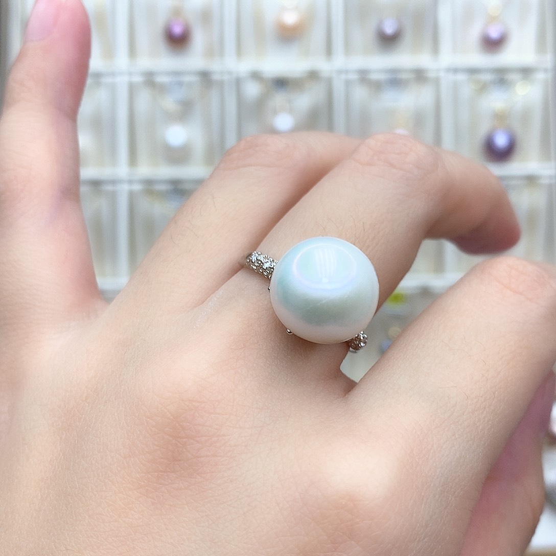 淡水珍珠颈饰合金